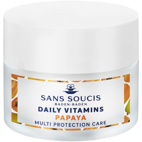 SANS SOUCIS Daily Vitamins Papaya Multi Protection Care Dienas sejas krēms ar aizsardzību