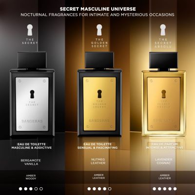 ANTONIO BANDERAS The Secret Absolu Parfimērijas ūdens