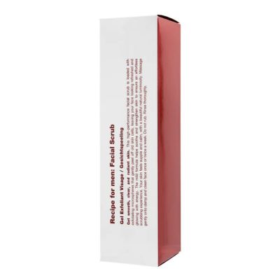 RECIPE Facial Scrub  Attīrošs sejas pīlings vīriešiem