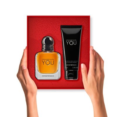 GIORGIO ARMANI Stronger With You Set Dāvanu komplekts vīriešiem