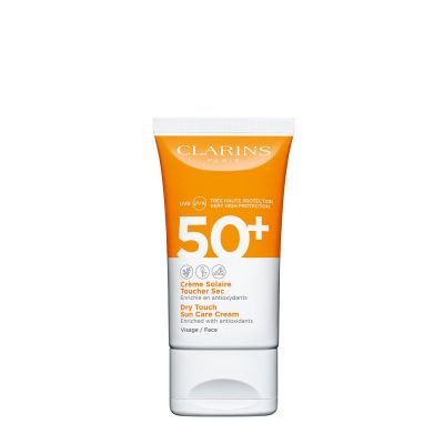 CLARINS Dry Touch Sun Care Cream For Face SPF 50 Saules aizsargkrēms sejai
