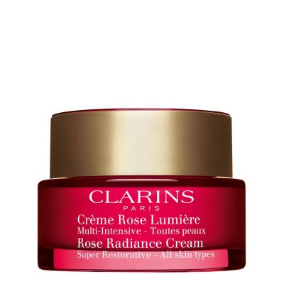 CLARINS Super Restorative Rose Radiance Cream  Krēms sejas mirdzumam