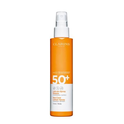 CLARINS Sun Care Lotion Spray For Body SPF 50 Izsmidzināms losjons saules aizsardzībai