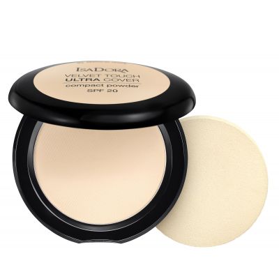 ISADORA Velvet Touch Ultra Cover SPF20 Kompaktais pūderis