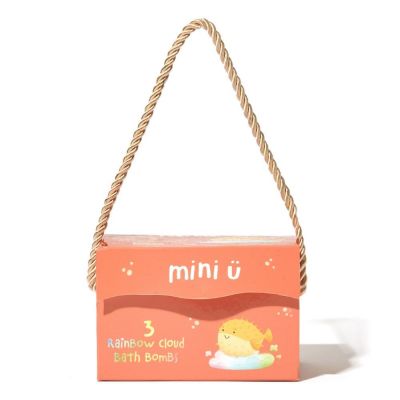 MINIU Cloud Bath Bombs Cherry Blossom Kit Komplekts bērniem