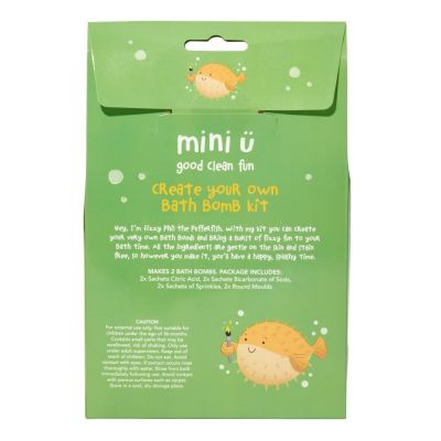 MINIU Mini U Create Your Own Bath Bomb Kit Komplekts bērniem