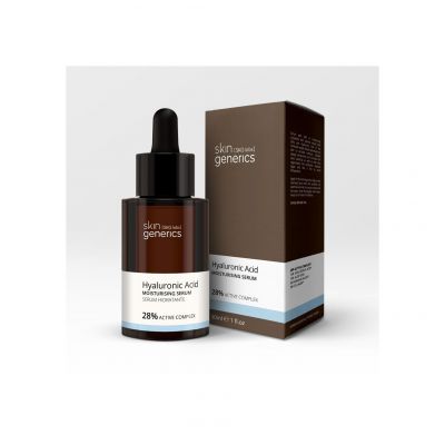 SKIN GENERICS HYALURONIC ACID MOISTURISING SERUM Mitrinošs sejas serums