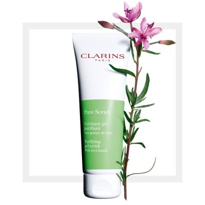 CLARINS Pure Scrub Sejas skrubis