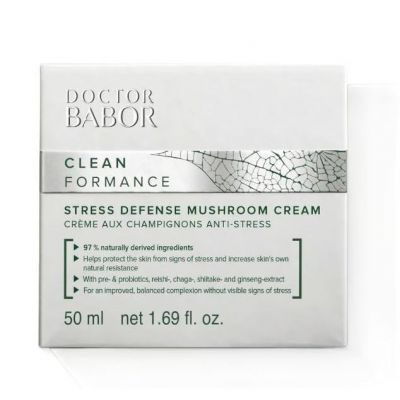 BABOR Doctor Babor Cleanformance Stress Defense Mushroom Cream Mitrinošs krēms jutīgai ādai