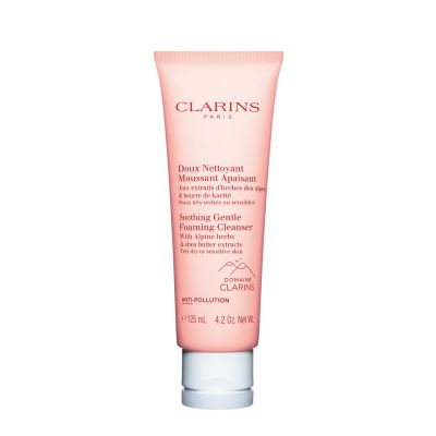 CLARINS Soothing Gentle Foaming Cleanser Putojošs sejas attīrīšanas līdzeklis sausai ādai un jutīgai ādai