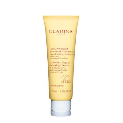 CLARINS Hydrating Gentle Foaming Cleanser Putojošs sejas attīrīšanas līdzeklis sausai ādai