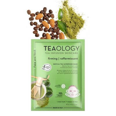 TEAOLOGY MATCHA TEA SUPERFOOD FACE MASK Nostiprinoša sejas maska