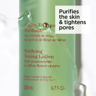 CLARINS Purifying Toning Lotion Oily to Combination Skin  Balansējošs losjons kombinētai un taukainai ādai