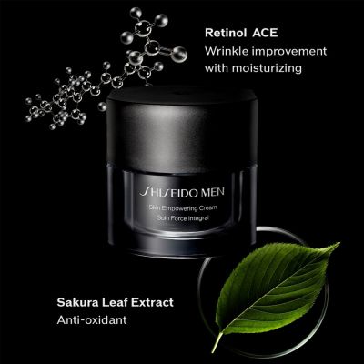 SHISEIDO Skin Empowering Cream Pretgrumbu krēms vīriešiem