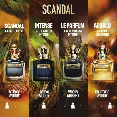JEAN PAUL GAULTIER Scandal Pour Homme Intense Intensīvais parfimērijas ūdens