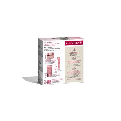 CLARINS MY ANTI-AGEING & RADIANCE ESSENTIALS Sejas ādas kopšanas komplekts