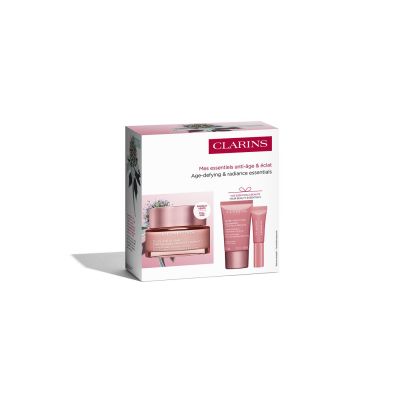 CLARINS MY ANTI-AGEING & RADIANCE ESSENTIALS Sejas ādas kopšanas komplekts