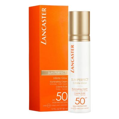 LANCASTER Sun Perfect Illuminating Cream SPF50  Saules aizsargkrēms sejai