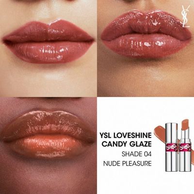 YVES SAINT LAURENT Loveshine Candy Glaze Lūpu spīdums  balzams