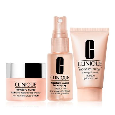 CLINIQUE Moisture Surge Glow Mini Set Sejas ādas kopšanas komplekts