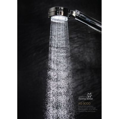 AROMA SENSE Handheld Vitamin C Shower Head Aromterapijas dušas galva