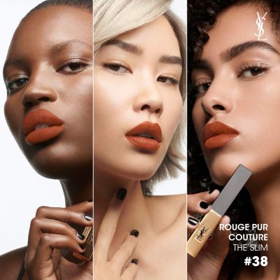 YVES SAINT LAURENT Rouge Pur Couture The Slim Lūpu krāsa