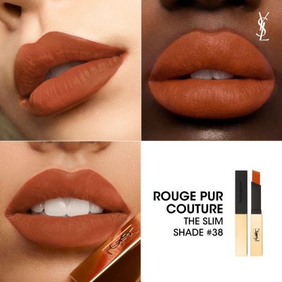 YVES SAINT LAURENT Rouge Pur Couture The Slim Lūpu krāsa