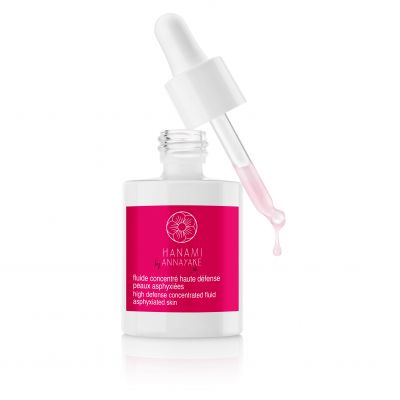 ANNAYAKE HANAMI HIGH DEFENSE CONCENTRATED FLUID ASPHYXIATED SKIN Atjaunojošs līdzeklis sejai