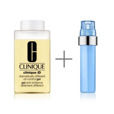 CLINIQUE Clinique iD_ with Dramatically Different_ Oil Control Gel+Concentrate Mitrinošs sejas kompleks 