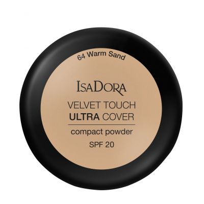 ISADORA Velvet Touch Ultra Cover SPF20 Kompaktais pūderis