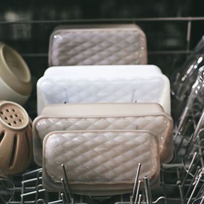 STASHER Stasher Beauty Everyday Taupe Kosmētikas somiņa
