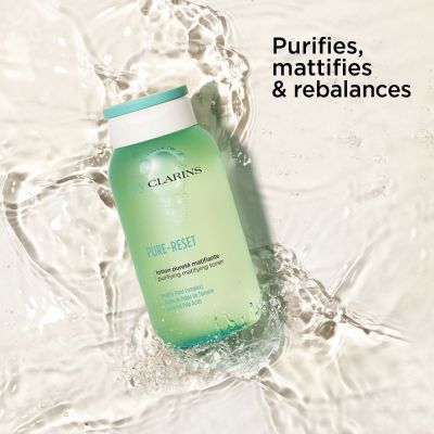 CLARINS PURE-RESET Purifying matifying toner Balansējošs losjons kombinētai un taukainai ādai