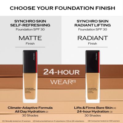 SHISEIDO SYNCHRO SKIN RADIANT LIFTING Tonālais krēms