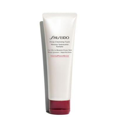 SHISEIDO Defend Preparation Deep Cleansing Foam Putojošs sejas attīrīšanas līdzeklis