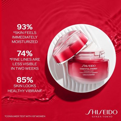 SHISEIDO Essential Energy Hydrating Cream Mitrinošs krēms