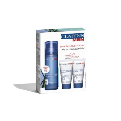 CLARINS HYDRATION ESSENTIALS Dāvanu komplekts vīriešiem