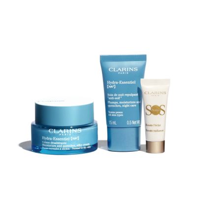 CLARINS MY FACE MOISTURISING ESSENTIALS Sejas ādas kopšanas komplekts