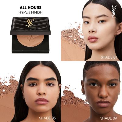 YVES SAINT LAURENT All Hours Hyper Finish Kompaktais pūderis