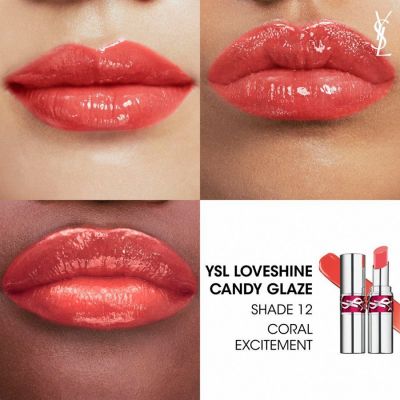YVES SAINT LAURENT Loveshine Candy Glaze Lūpu spīdums  balzams