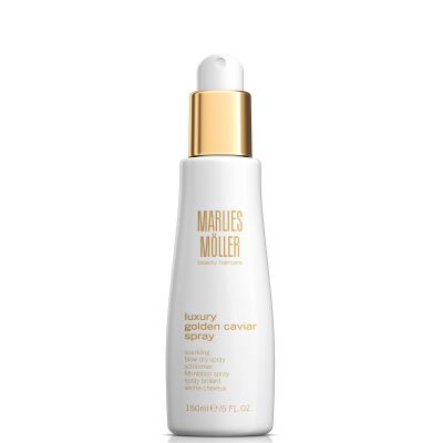 MARLIES MÖLLER Luxury Golden Caviar Spray Mirdzošs sausais sprejs matiem