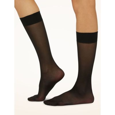 WOLFORD SATIN TOUCH 20 Pusgaras zeķes