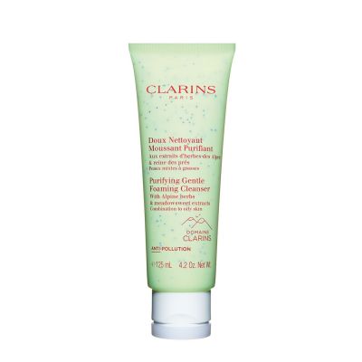 CLARINS Purifying Gentle Foaming Cleanser Putojošs sejas attīrīšanas līdzeklis kombinētai ādai