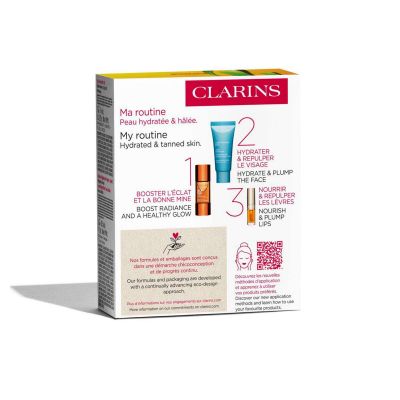 CLARINS MY HEALTHY-GLOW ROUTINE Sejas ādas kopšanas komplekts