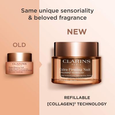 CLARINS Extra-Firming Night Cream Dry Skin Nakts sejas krēms