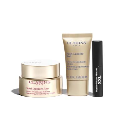 CLARINS MY NUTRITION & VITALITY ESSENTIALS Sejas ādas kopšanas komplekts