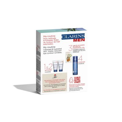 CLARINS HYDRATION ESSENTIALS Dāvanu komplekts vīriešiem