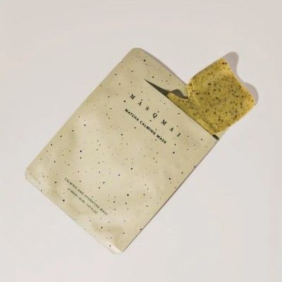 MASQMAI Matcha Calming Mask Nomierinoša sejas maska