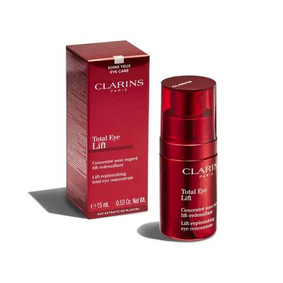 CLARINS Total Eye Lift  Izlīdzinošs koncentrāts ādai ap acīm