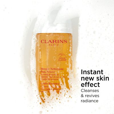 CLARINS Gentle Renewing Cleansing Mousse Foaming Texture Putojošs sejas attīrīšanas līdzeklis