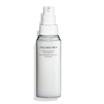 SHISEIDO Shiseido Men Energizing Moisturizer Extra Light Fluid Mitrinoša sejas emulsija vīriešiem